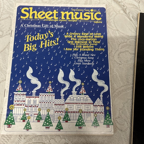 Vintage Sheet Music Magazine, Dec. 78,79 And 88. Three Issues Words and Music - Picture 6 of 13